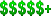 dollar sign 6